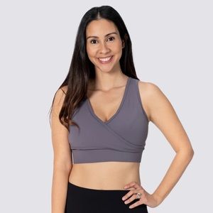 Love & Fit Everyday Luxe 2.0 Nursing & Hands-Free Pumping Bra - Twilight